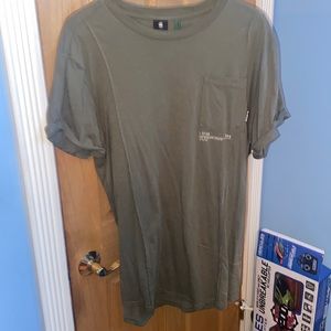 G STAR GREEN T SHIRT